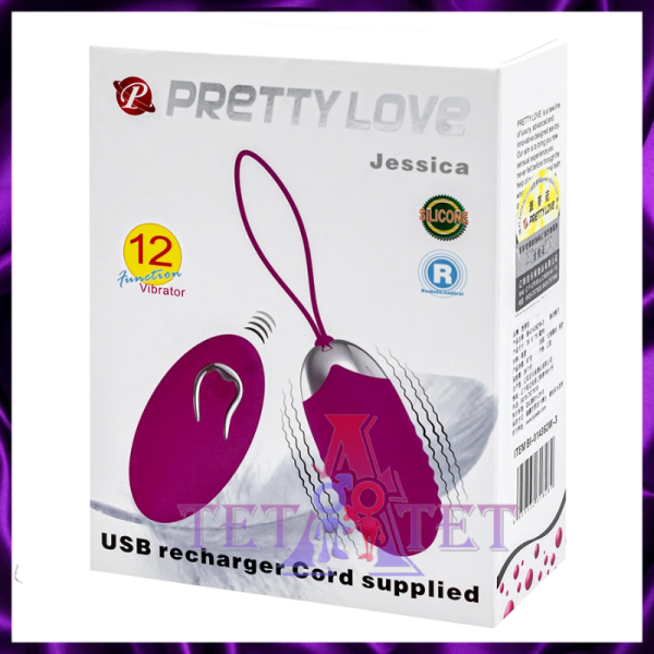 PRETTY LOVE Виброяйцо Jessica BI-014362W-3