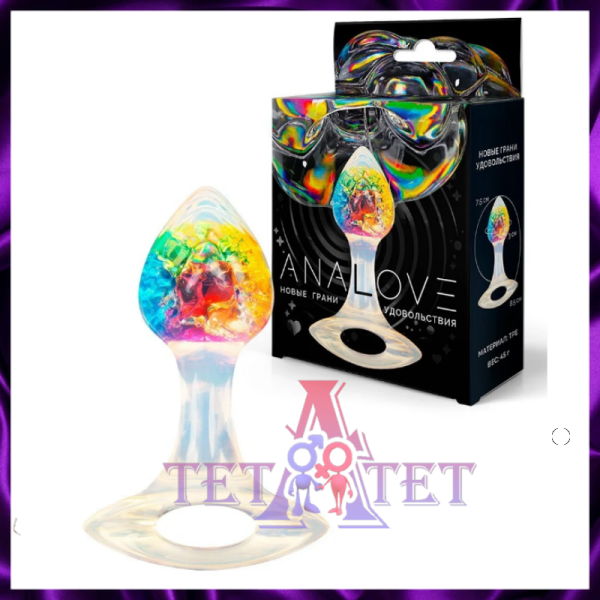 Анальная пробка ANALOVE «Новые грани»