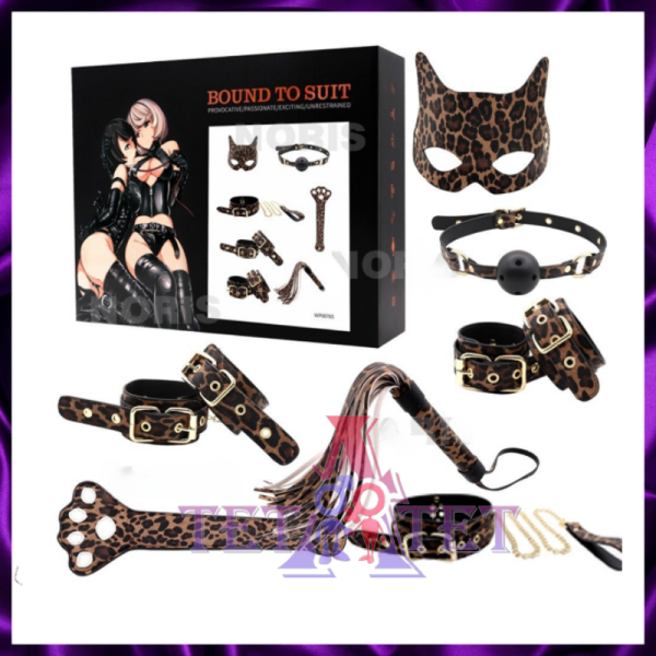 Набор BDSM «Leopard» — 10 предметов для ярких ролевых игр