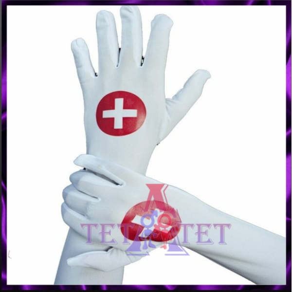 Сексуальные любовные перчатки медсестры