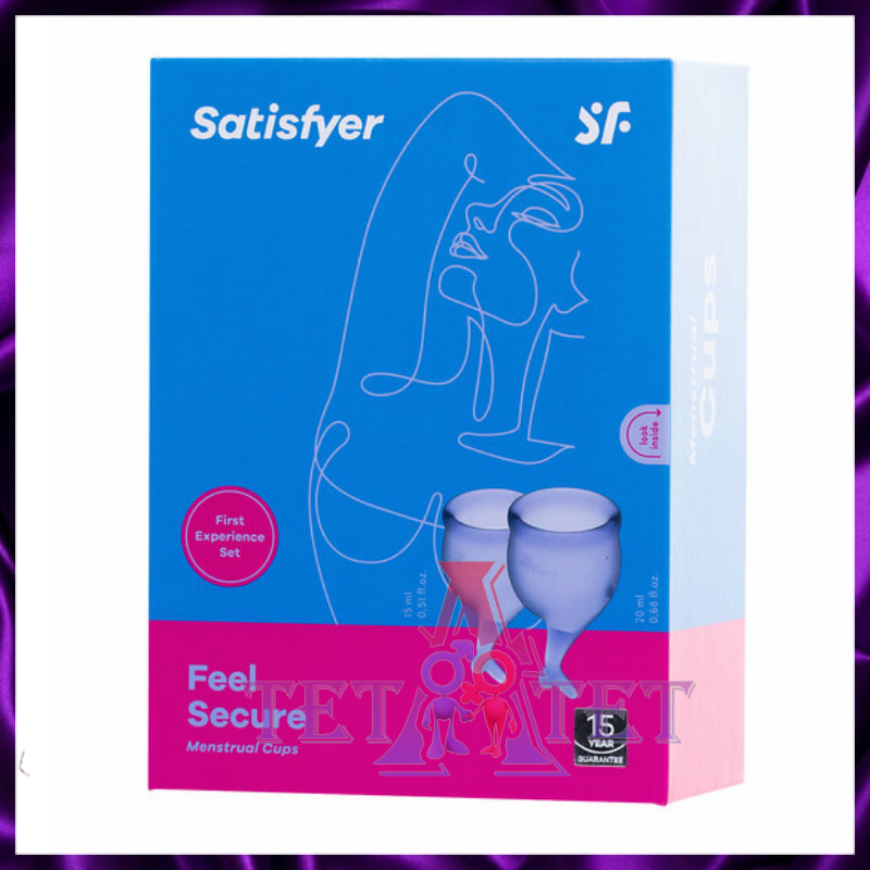 Набор менструальных чаш Satisfyer Feel secure Menstrual Cup