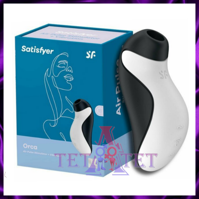 Вибратор Satisfyer Orca вакуумный клиторальный стимулятор с вибрацией