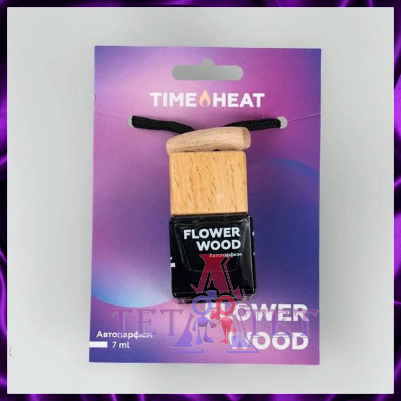 Автопарфюм Time Heat Flower Wood, 7 мл
