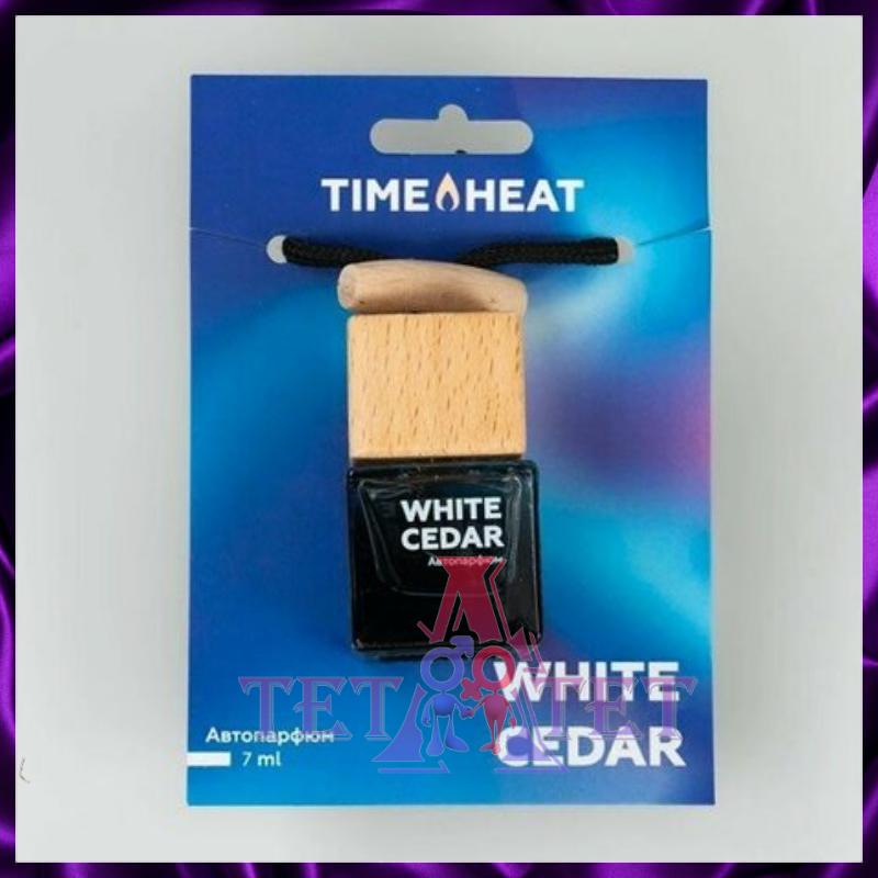 Автопарфюм Time Heat White Cedar, 7 мл