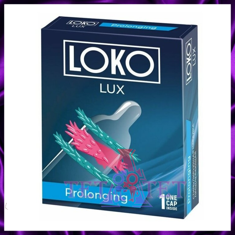 Стимулирующая насадка LOKO LUXE 1 шт.