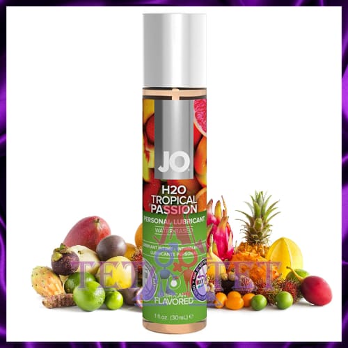 Съедобный лубрикант JO Flavored Tropical Passion - 30 мл