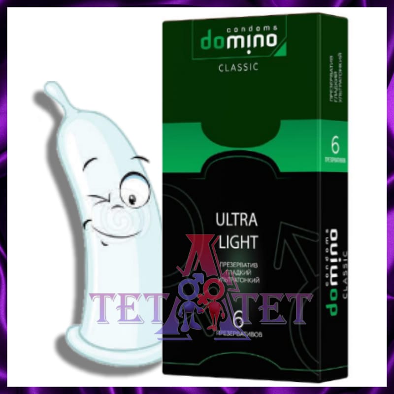Презервативы DOMINO CLASSIC ultra light 6 шт.