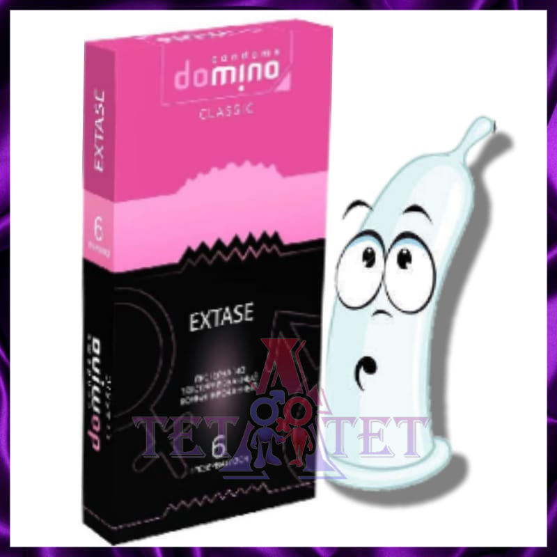 Презервативы DOMINO CLASSIC Extase - 6 шт