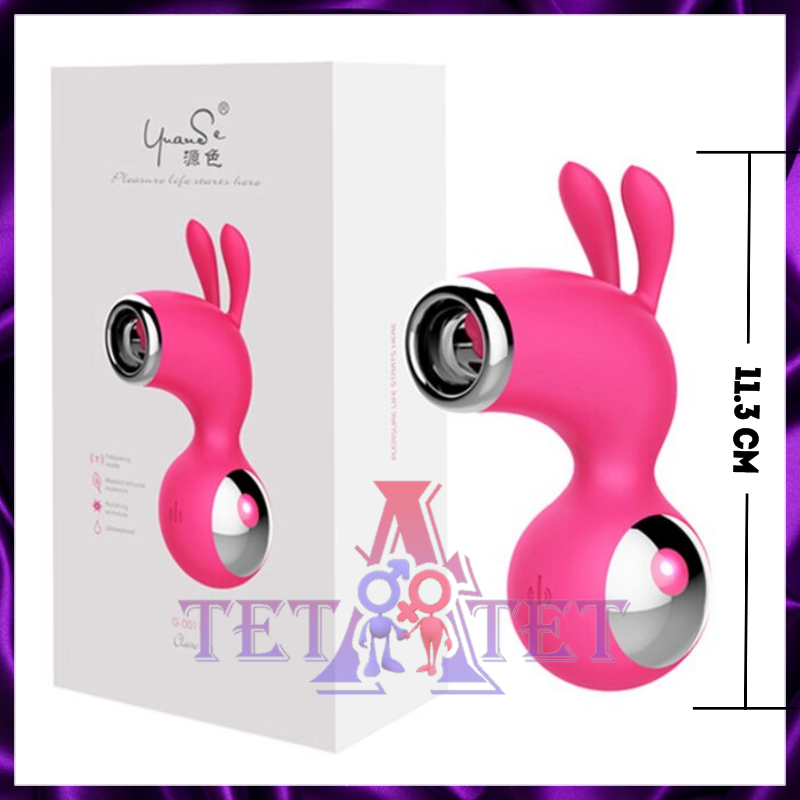 YUANSE Клиторальный стимулятор Claire, розовый