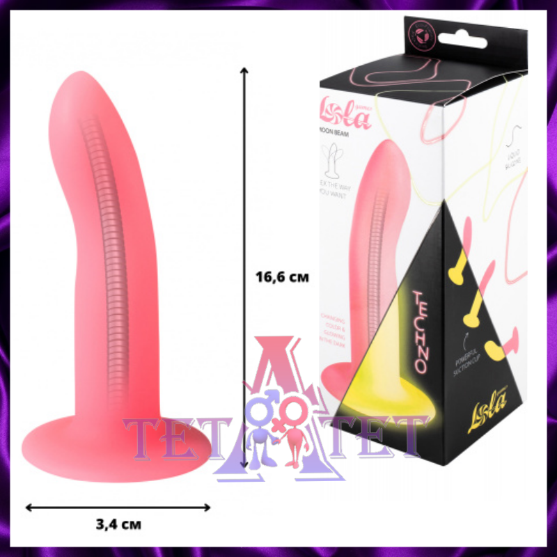 Гибкий дилдо Techno Moon Beam