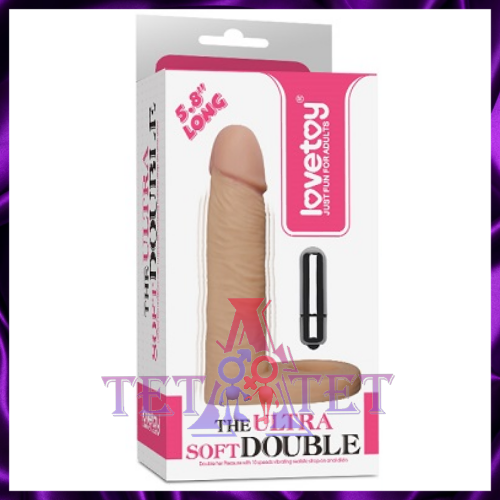 Насадка для двойного проникновения с вибрацией «The Ultra Soft Double»