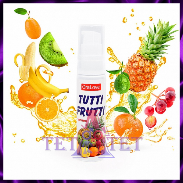 TUTTI-FRUTTI ТРОПИК гель-лубрикант 30гр