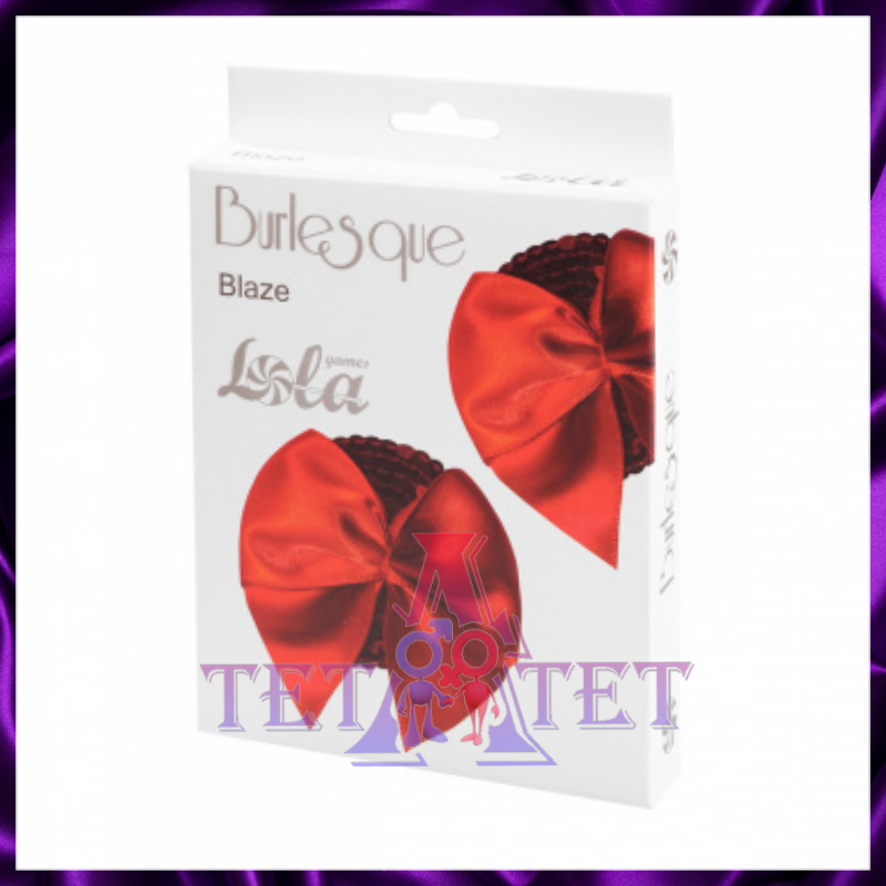 Pasties Burlesque Blaze Красный