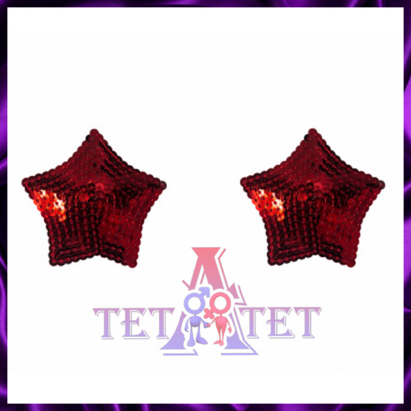 Pasties Burlesque Tempest Red